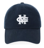 mahagrid (マハグリッド) WASHED OXFORD TEAM LOGO CAP [NAVY]