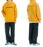 mahagrid (マハグリッド) BASIC LOGO HOODIE [MUSTARD]