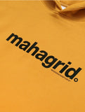 mahagrid (マハグリッド) BASIC LOGO HOODIE [MUSTARD]