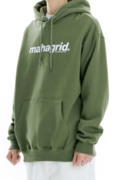 mahagrid (マハグリッド) BASIC LOGO HOODIE [GREEN]