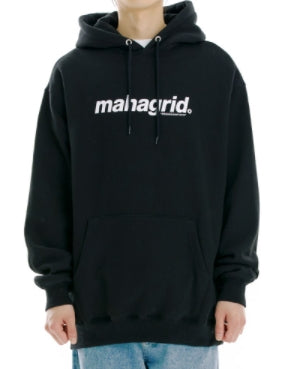 mahagrid (マハグリッド) BASIC LOGO HOODIE [BLACK]