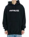 mahagrid (マハグリッド) BASIC LOGO HOODIE [BLACK]