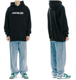 mahagrid (マハグリッド) BASIC LOGO HOODIE [BLACK]