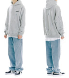mahagrid (マハグリッド) PAINTER HOODIE [GREY]