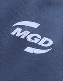 mahagrid (マハグリッド) SPIN LOGO PIGMENT CARPENTER SWEATPANT [BLUE]