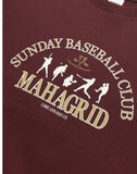 mahagrid (マハグリッド) SBC PLAYERS SWEATSHIRT [BURGUNDY]