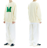 mahagrid (マハグリッド) M LOGO SWEATSHIRT [CREAM]
