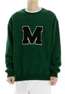 mahagrid (マハグリッド) M LOGO SWEATSHIRT [GREEN]
