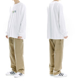 mahagrid (マハグリッド) MGD WOOD BLOCKS LS TEE [WHITE]