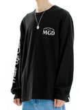 mahagrid (マハグリッド) CAFE LS TEE [BLACK]