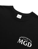 mahagrid (マハグリッド) CAFE LS TEE [BLACK]