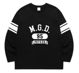 mahagrid (マハグリッド) RUGBY LS TEE [BLACK]