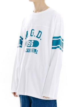 mahagrid (マハグリッド) RUGBY LS TEE [WHITE]
