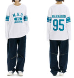 mahagrid (マハグリッド) RUGBY LS TEE [WHITE]