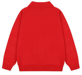 ワンダービジター(WONDER VISITOR)  Stella Cardigan [Red]