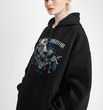 ワンダービジター(WONDER VISITOR)  Bear Metal Hoodie [Black]