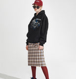 ワンダービジター(WONDER VISITOR)  Bear Metal Hoodie [Black]