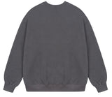 ワンダービジター(WONDER VISITOR)  Gungirl sweat-shirt [Charcoal]