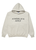 アクメドラビ(acme' de la vie) ESSENTIAL LOGO HOODIE OATMEAL