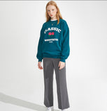 ワンダービジター(WONDER VISITOR) Classic Logo Sweatshirt [Green]
