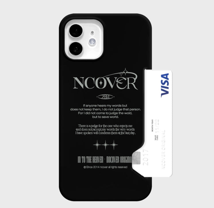 NCOVER（エンカバー） IN TO THE HEAVEN TEXT-BLACK