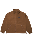 アクメドラビ(acme' de la vie) ADLV OLD SCHOOL EMBROIDERY FLEECE SET-UP JACKET BROWN