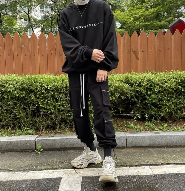 ランベルシオ(LANG VERSIO) 314 logo sweatshirt