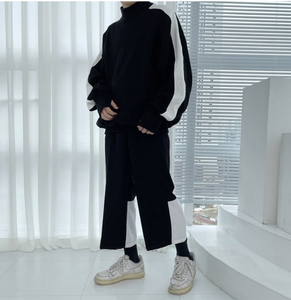 ランベルシオ(LANG VERSIO) 317 color hand warmer turtleneck