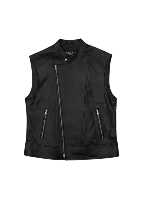 アクメドラビ(acme' de la vie) RIDER VEST JACKET BLACK
