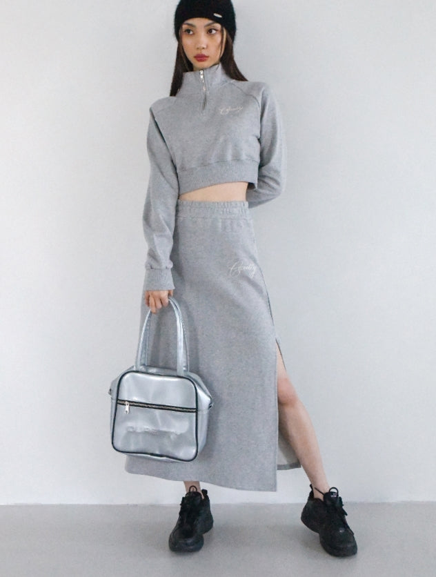 curetty (キュリティー)  C LOGO CONVEX SPORTS BAG_SILVER