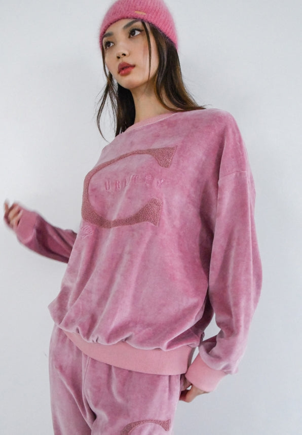 curetty (キュリティー)  C METAL LOGO ANGORA BEANIE_PINK