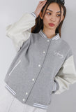 curetty (キュリティー)  C LOGO POINT BASEBALL JACKET_GREY