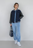 curetty (キュリティー)  C LOGO BOUCLE EMBROIDERY PANTS_SKY BLUE