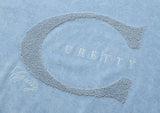 curetty (キュリティー) C LOGO BOUCLE EMBROIDERY TOP_SKY BLUE