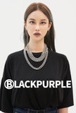 BLACKPURPLE (ブラックパープル) Lenin Cuban Chain Necklace