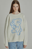 ボーンチャンプス(BORN CHAMPS)   BLUE BEAR KNITWEAR B21FT14WH