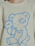 ボーンチャンプス(BORN CHAMPS)   BLUE BEAR KNITWEAR B21FT14WH