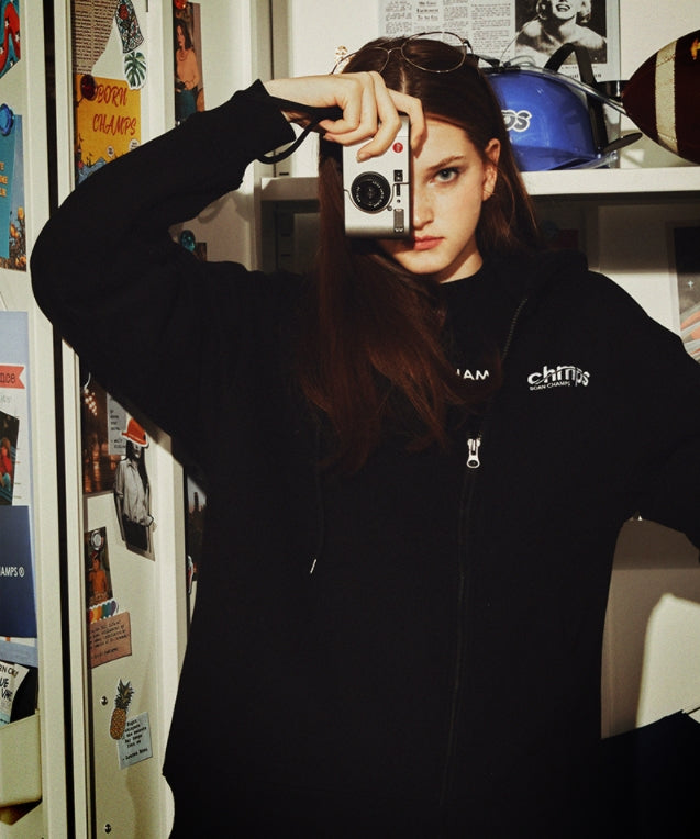 ボーンチャンプス(BORN CHAMPS)   CHMPS DAILY ZIP UP B21FT16BK