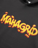 mahagrid (マハグリッド) SLIME LOGO HOODIE [CHARCOAL]