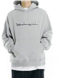 mahagrid (マハグリッド) SIGNATURE LOGO HOODIE [GREY]