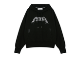 ORDINARY PEOPLE(オーディナリーピープル) STORM GRAPHIC BLACK HOODIE