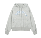 ORDINARY PEOPLE(オーディナリーピープル) STORM GRAPHIC GRAY HOODIE