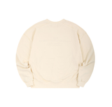 ORDINARY PEOPLE(オーディナリーピープル) LOCATION LOGO CREAM SWEATSHIRTS