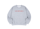 ORDINARY PEOPLE(オーディナリーピープル) ORD DAMAGED GRAY SWEATSHIRTS