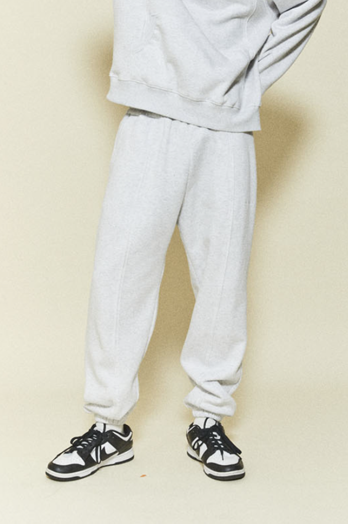 ORDINARY PEOPLE(オーディナリーピープル) THREE PANELLED SETUP MELANGE SWEATPANTS