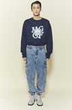 ORDINARY PEOPLE(オーディナリーピープル)[ ORDINARYPEOPLE & DISNEY ] DISNEY UNIVERSITY NAVY SWEATSHIRTS