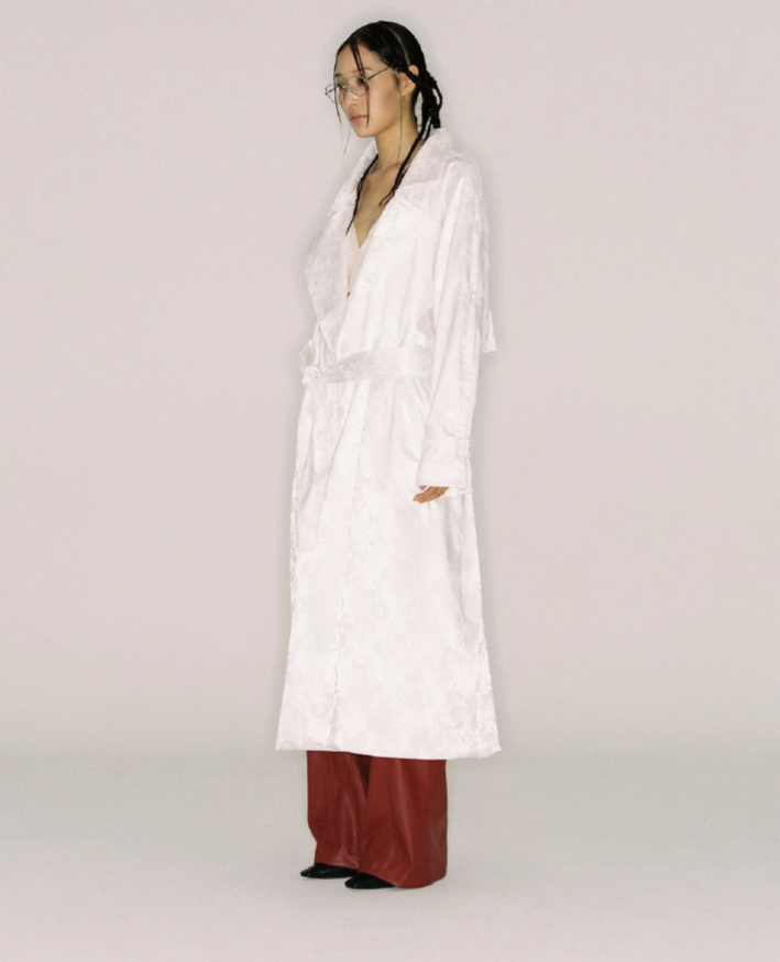 nache(ナチェ)  JACQUARD TRENCH COAT