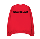 ブラックブロンド(BLACKBLOND) BBD Graffiti Logo Crewneck Sweatshirt (Red)