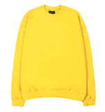 ブラックブロンド(BLACKBLOND) BBD Graffiti Logo Crewneck Sweatshirt (Yellow)