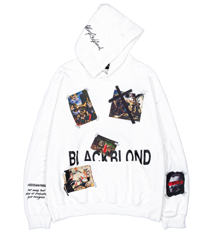 ブラックブロンド(BLACKBLOND) BBD Collection Hoodie (White)